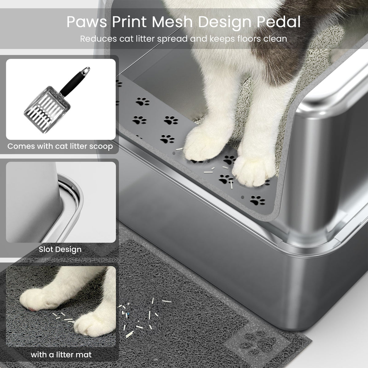 PawMint - Metal half enclosure