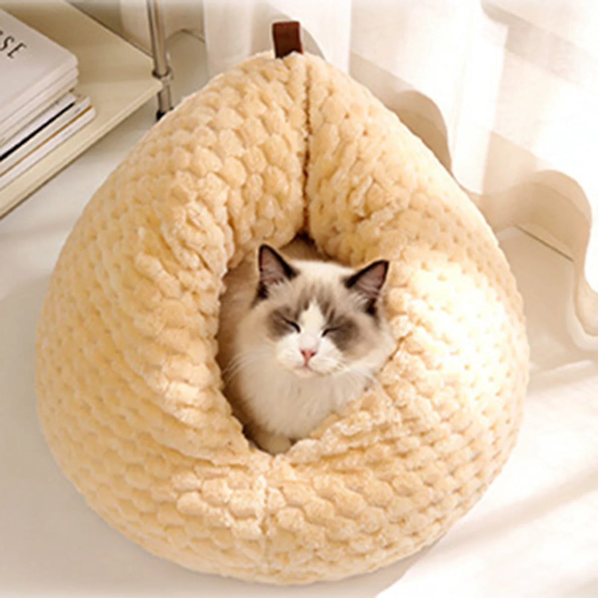 Best Pet Toys™ CozyCat Cave Bed
