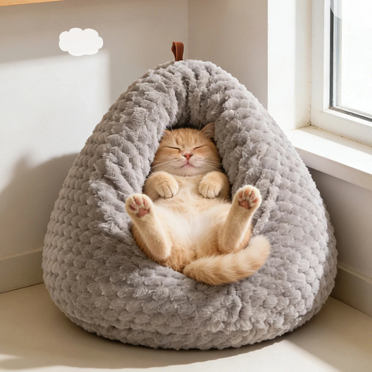 Best Pet Toys™ CozyCat Cave Bed