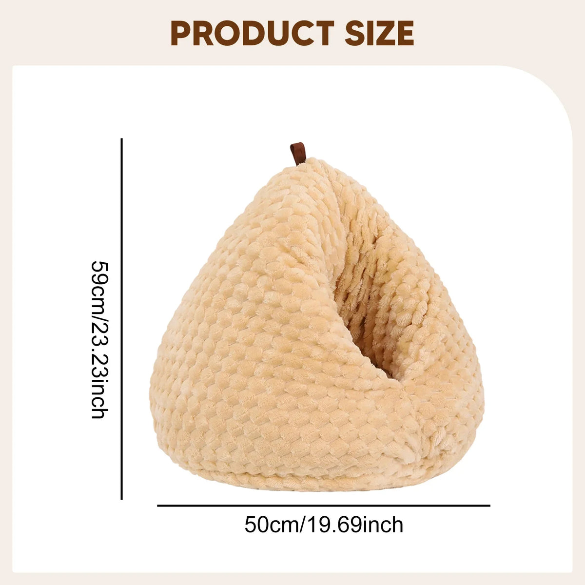 Best Pet Toys™ CozyCat Cave Bed