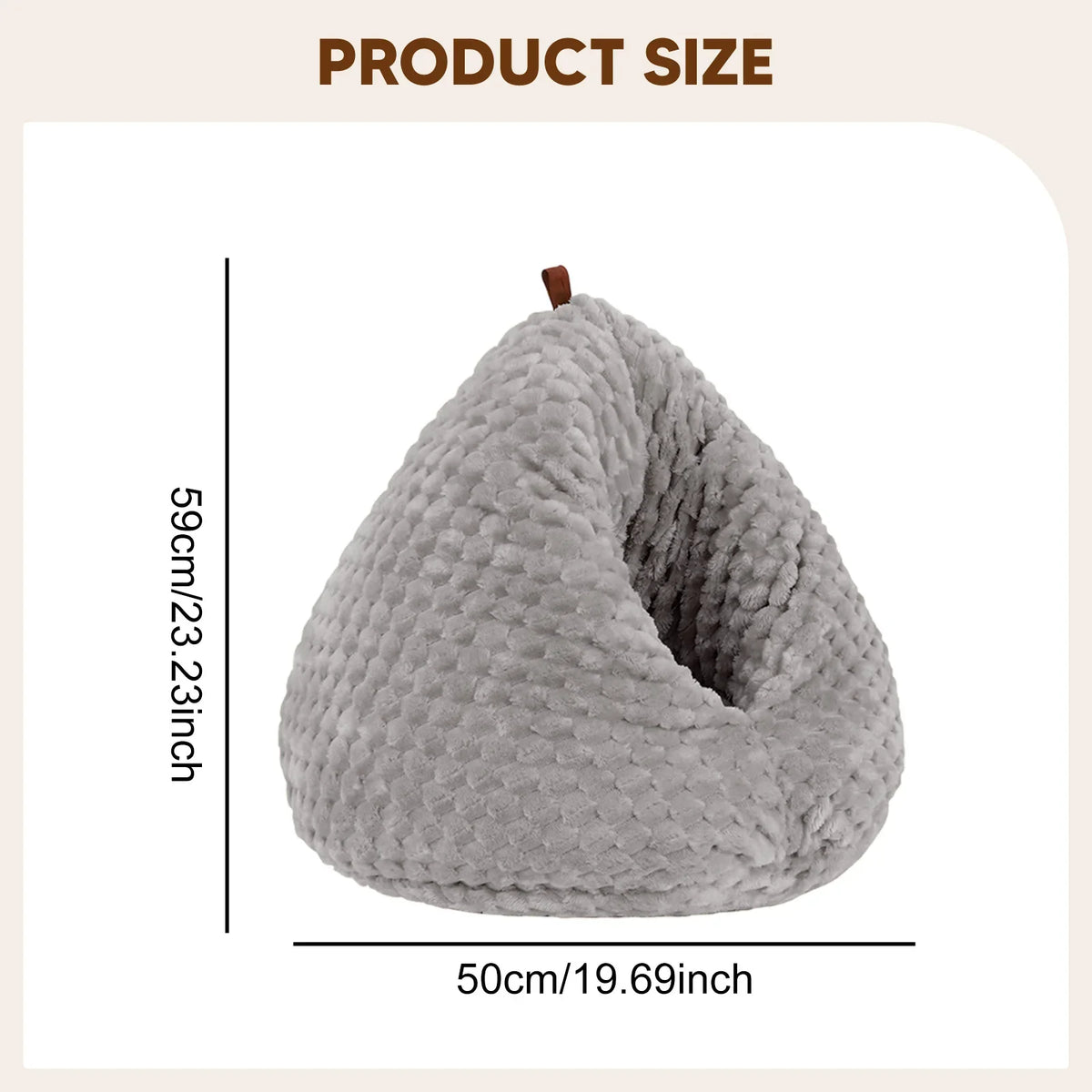 Best Pet Toys™ CozyCat Cave Bed