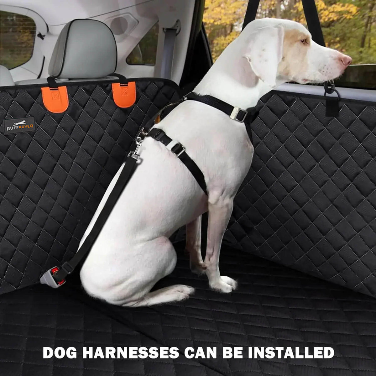 PawMint 2.0™ - Hard Bottom Back Seat Extender + (FREE Dog Bed)