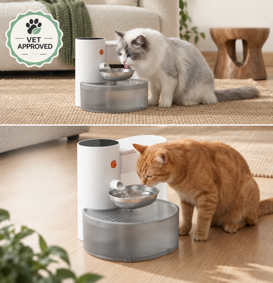 PawMint™ The Filterless Self-Refill Fountain