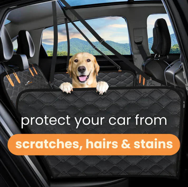PawMint 2.0™ - Hard Bottom Back Seat Extender + (FREE Dog Bed)