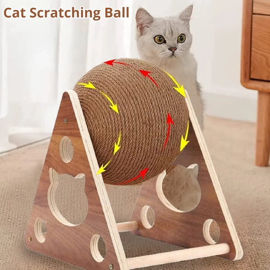 PawMint™ Sisal Scratch Ball