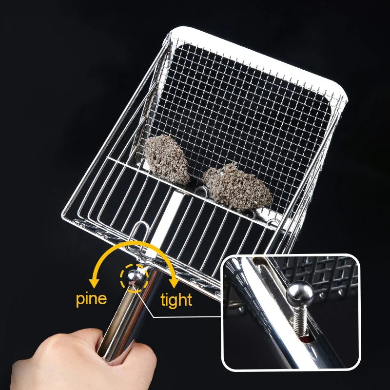 Best Pet Toys™ Steel Litter Scoop