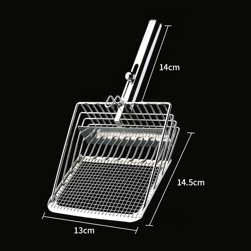 Best Pet Toys™ Steel Litter Scoop
