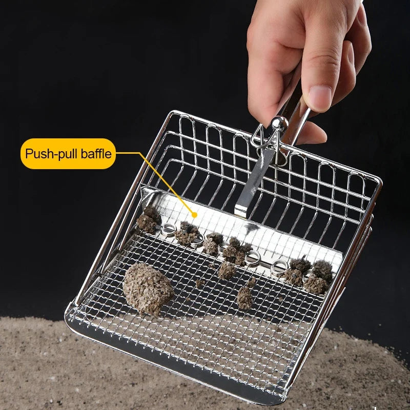 Best Pet Toys™ Steel Litter Scoop