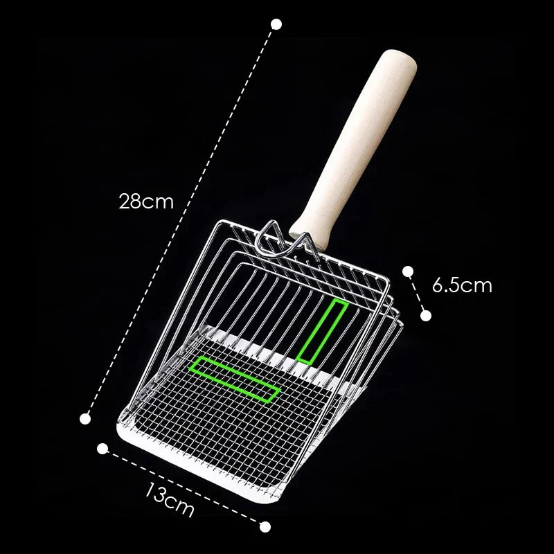 Best Pet Toys™ Steel Litter Scoop