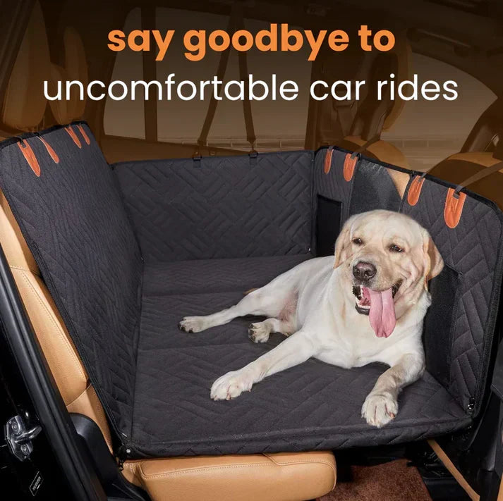 PawMint 2.0™ - Hard Bottom Back Seat Extender + (FREE Dog Bed)