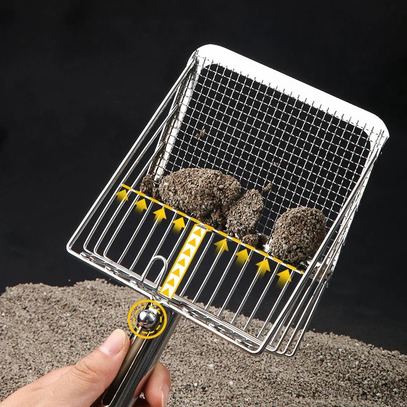 Best Pet Toys™ Steel Litter Scoop