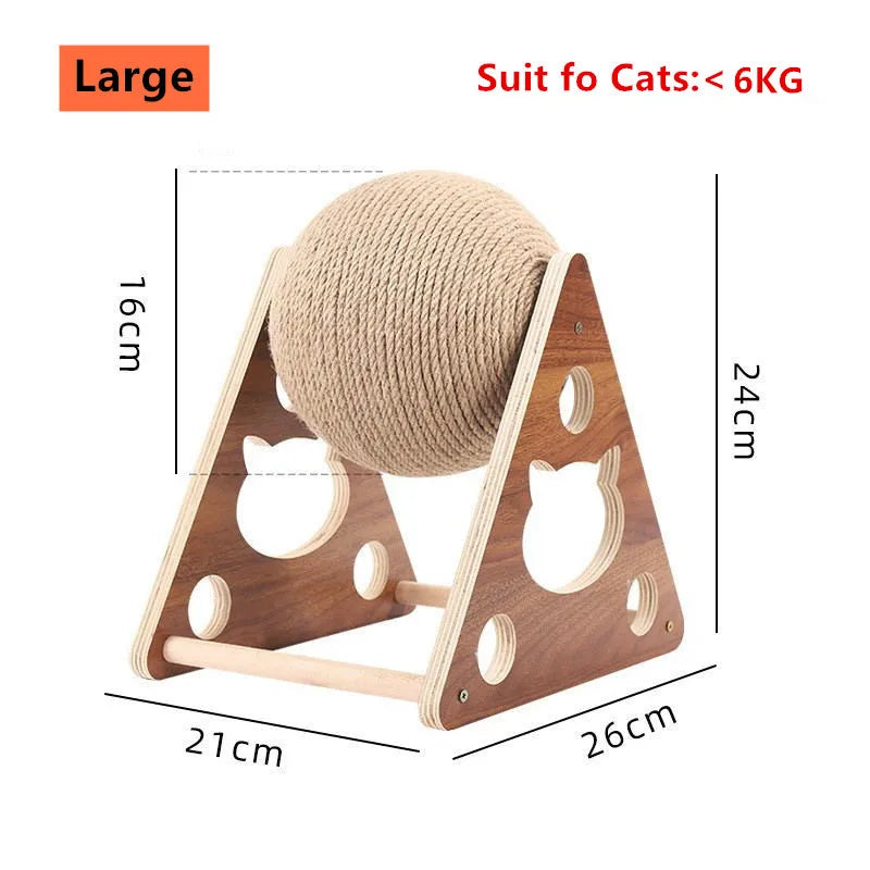 Best Pet Toys™ Sisal Scratch Ball