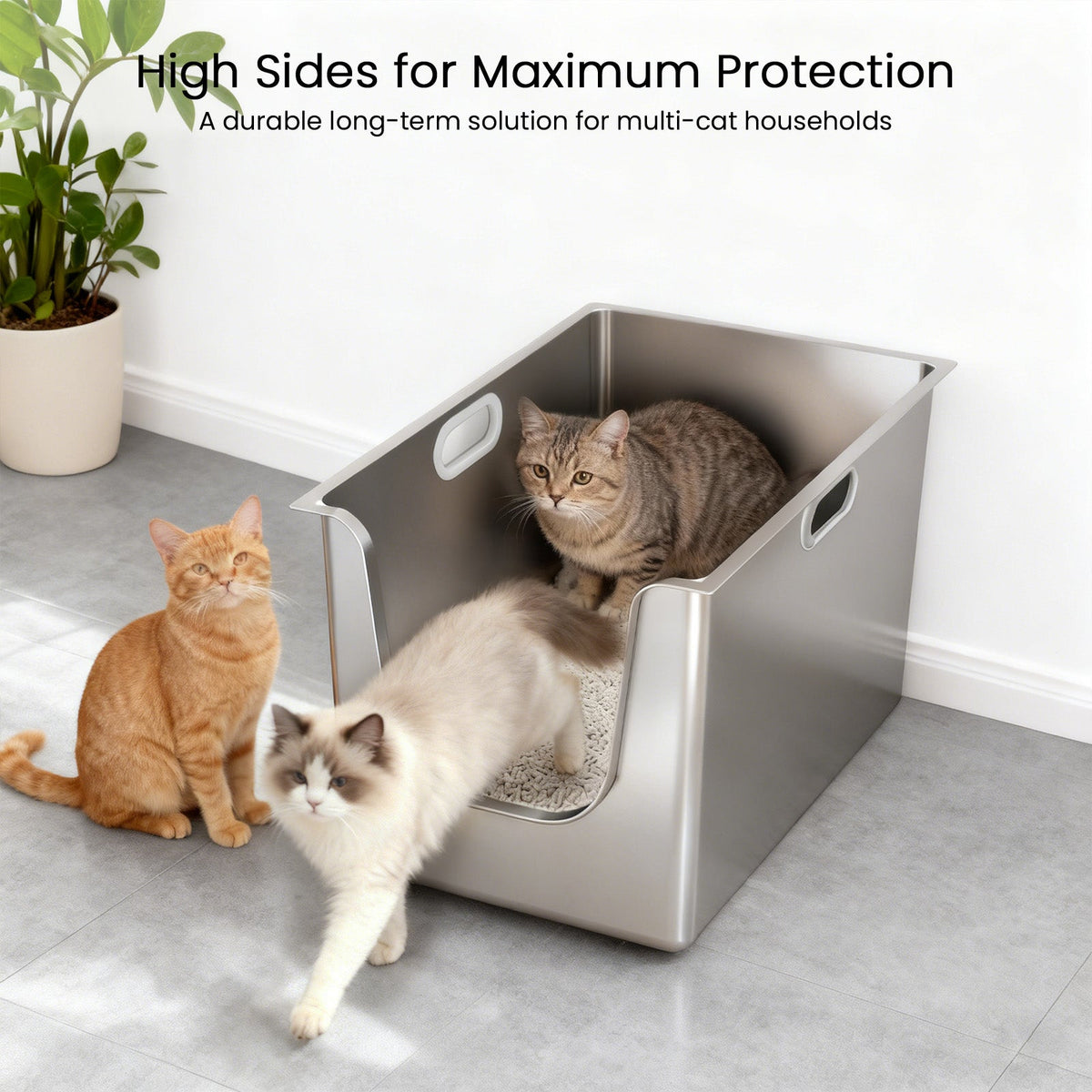 PawMint 13.7'' High-Sided  - Front Entry - XL
