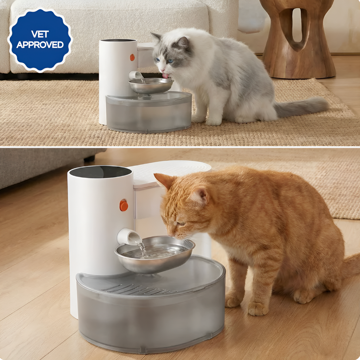 Aueral™ The Filterless Self-Refill Fountain